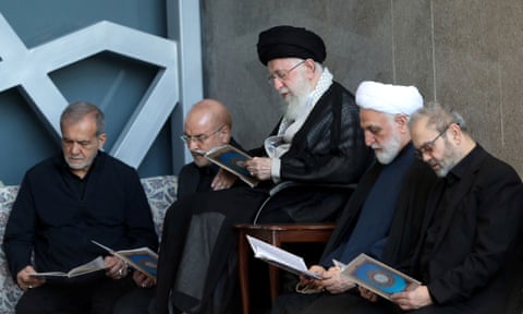 Iran's Supreme Leader Ayatollah Ali Khamenei in Tehran.