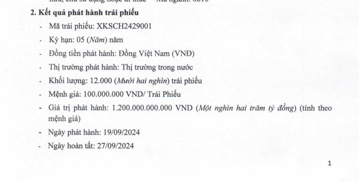 Một công ty bất động sản du lịch nghỉ dưỡng nợ thuế gần nghìn tỷ vừa phát hành thành công 1.200 tỷ đồng trái phiếu, lãi suất 12,5%/năm- Ảnh 1.