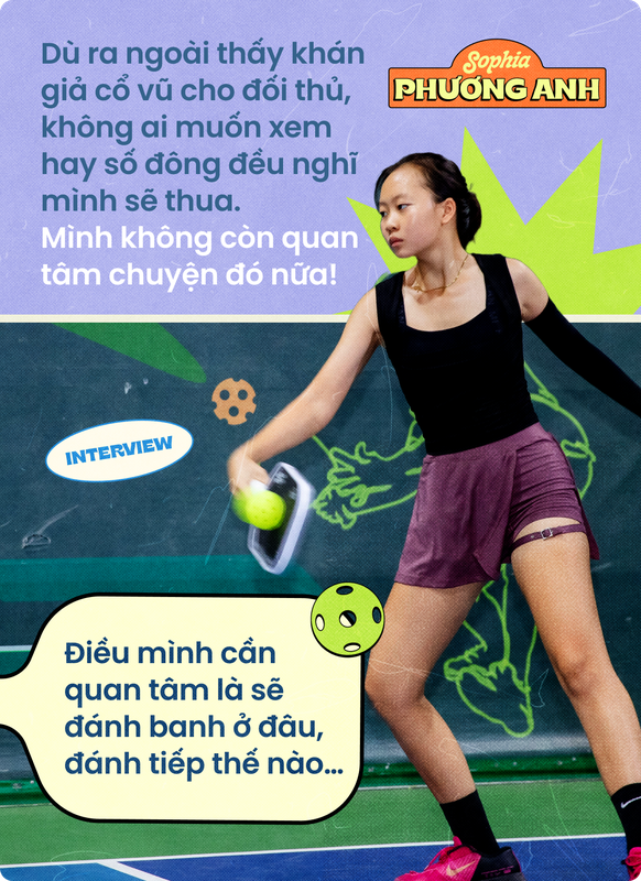 16 tuổi “ăn trọn” kỳ tích chấn động giới Pickleball - Sophia Phương Anh: Trong 60 giây, có rất nhiều điều để lật ngược cuộc chơi- Ảnh 4.