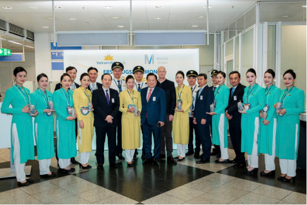 Vietnam Airlines khai trương đường bay thẳng đến thành phố Munich (Đức) - Ảnh 4.