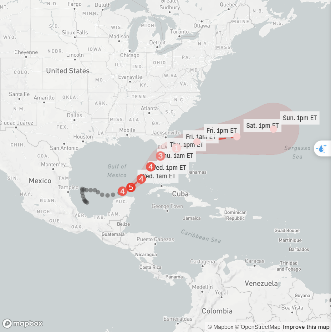 Mỹ: Bão Milton áp sát, bang Florida đối mặt sơ tán sống còn- Ảnh 2.