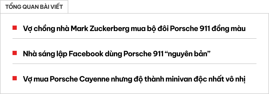 Ông chủ Facebook chơi xe kiểu ‘thừa tiền’: Biến Porsche Cayenne thành limousine dài, hạ gầm, cửa trượt như MPV- Ảnh 1.