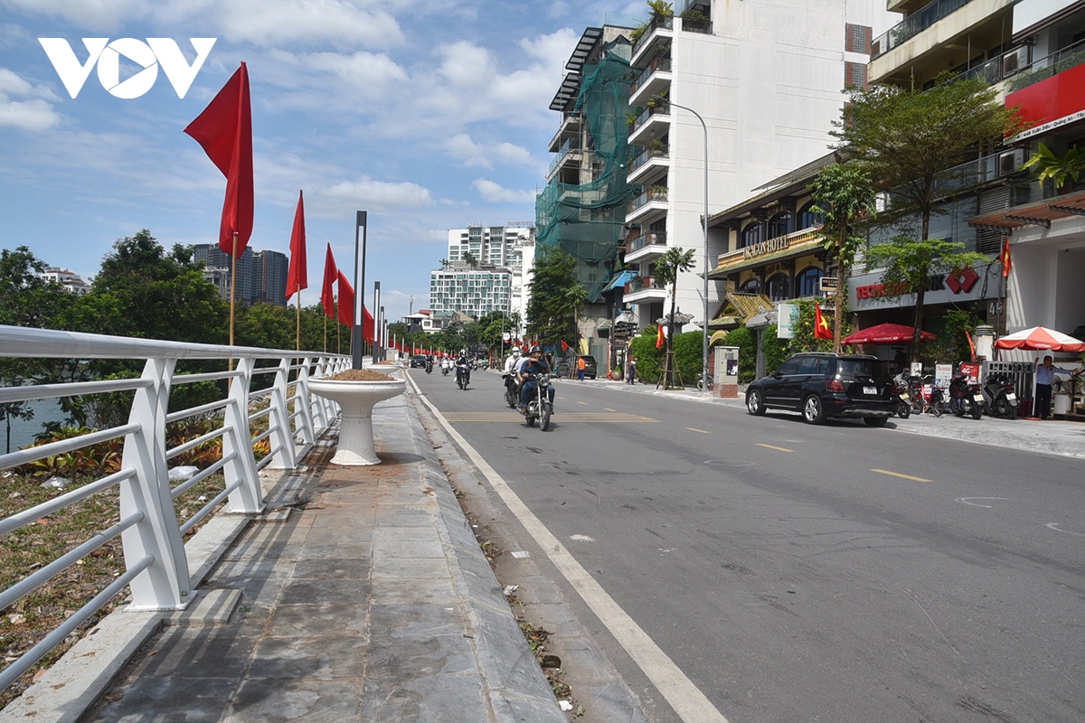 Tuyến đường ven sông Hồng mềm mại tại Hà Nội hoàn thành - Ảnh 8.