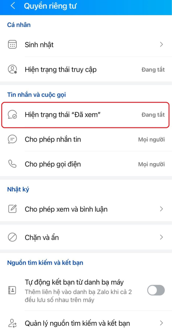 Cách đọc tin nhắn Zalo và Messenger mà người gửi không biết bạn đã xem - Ảnh 3.