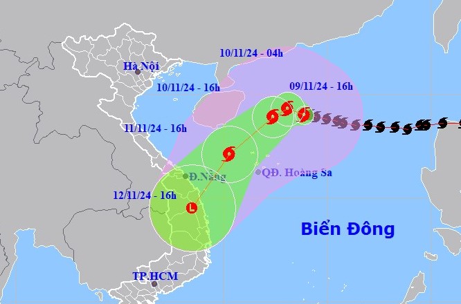 Cập nhật bão YINXING và TORAJI cùng chỉ đạo ứng phó tại biển Đông - Ảnh 1.