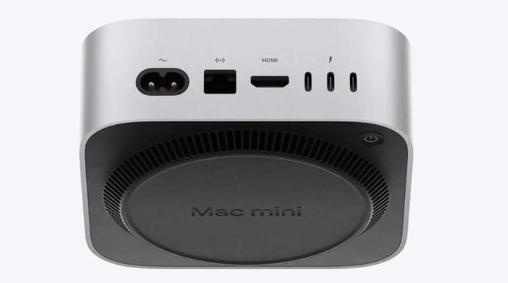 Mac mini m 4: Nút nguồn dưới đáy gây tranh cãi và lời giải thích từ Apple - Ảnh 1.