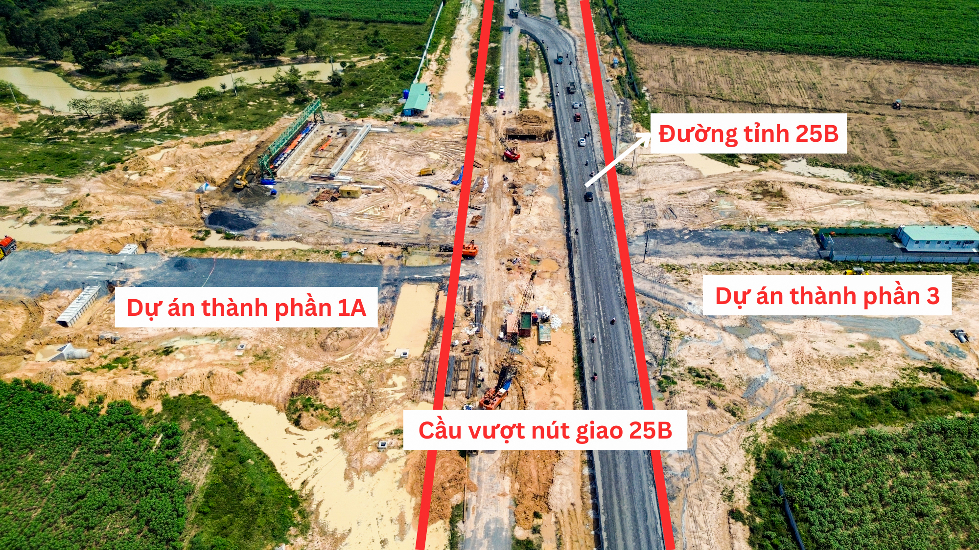 Toàn cảnh công trường dài hơn 11 km của đường Vành đai 3 qua tỉnh Đồng Nai- Ảnh 9.