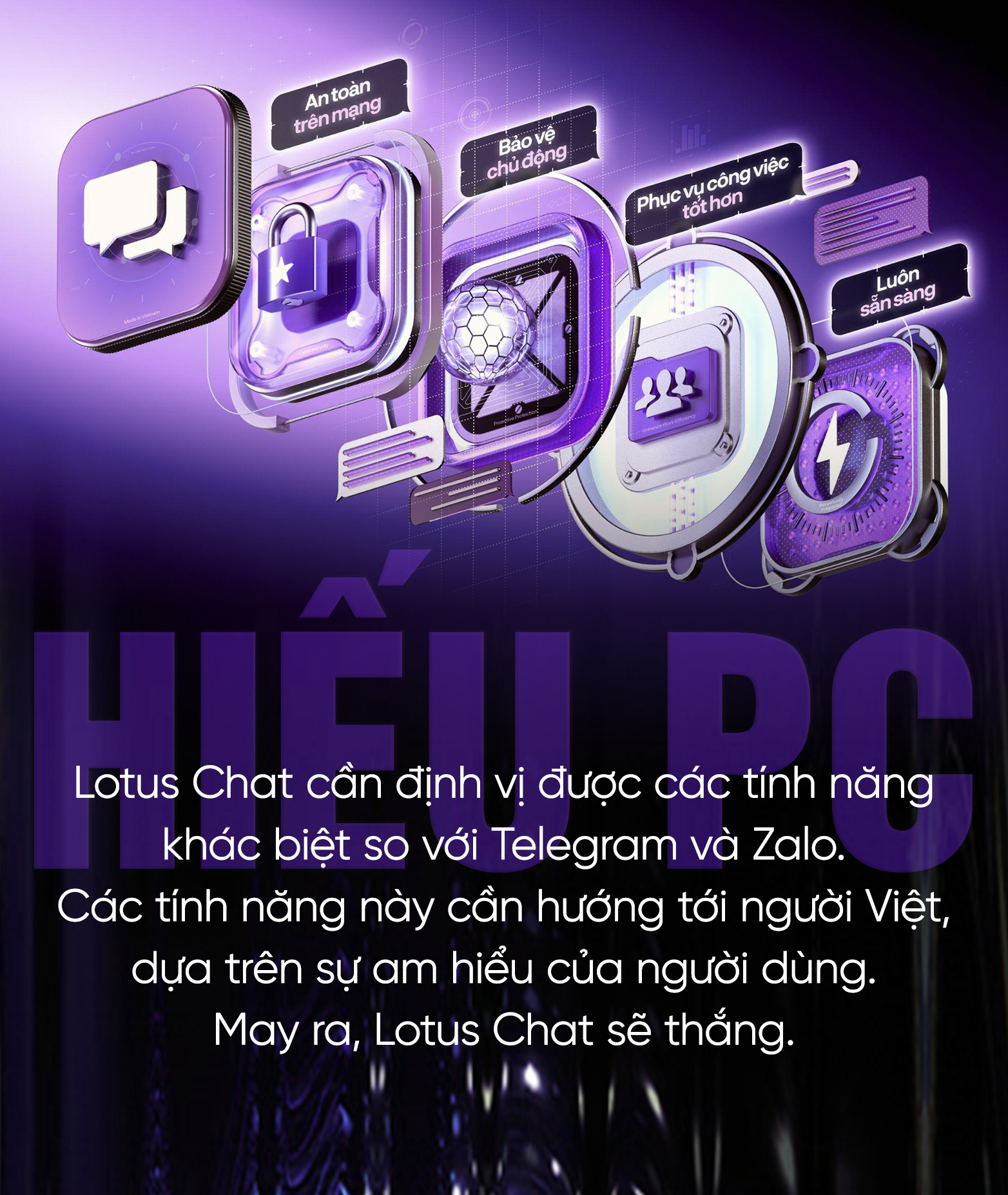 Chuyên gia Hiếu PC: Bài toán của Lotus Chat không nằm ở yếu tố bảo mật, mà là làm sao để hút người dùng- Ảnh 5.