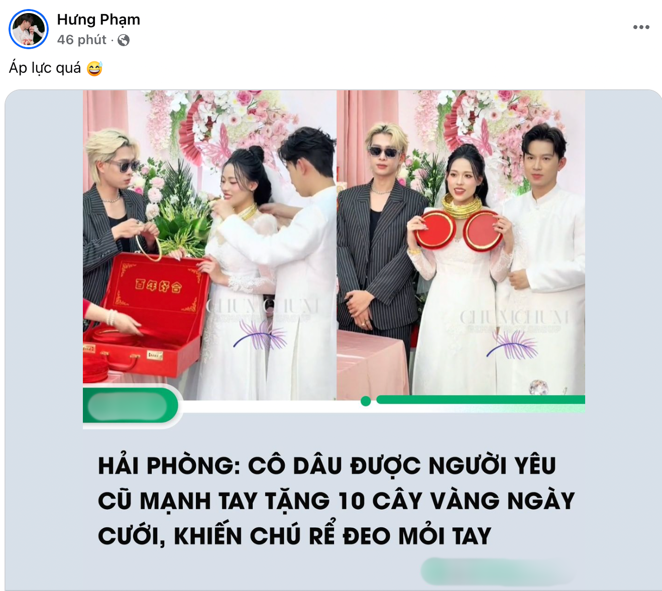 Cô dâu Hải Phòng được người yêu cũ tặng 10 cây vàng trong đám hỏi: Chú rể sượng trân, phát biểu 3 chữ- Ảnh 3.