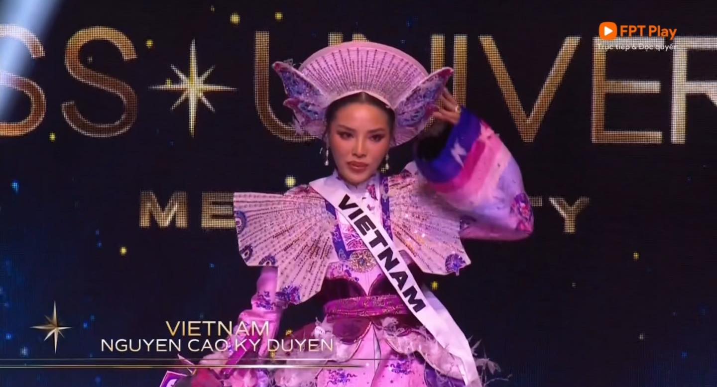 Bán kết Miss Universe 2024: Kỳ Duyên lộ diện, "hóa bướm" cực đã mắt gây bùng nổ sân khấu! - Ảnh 4.