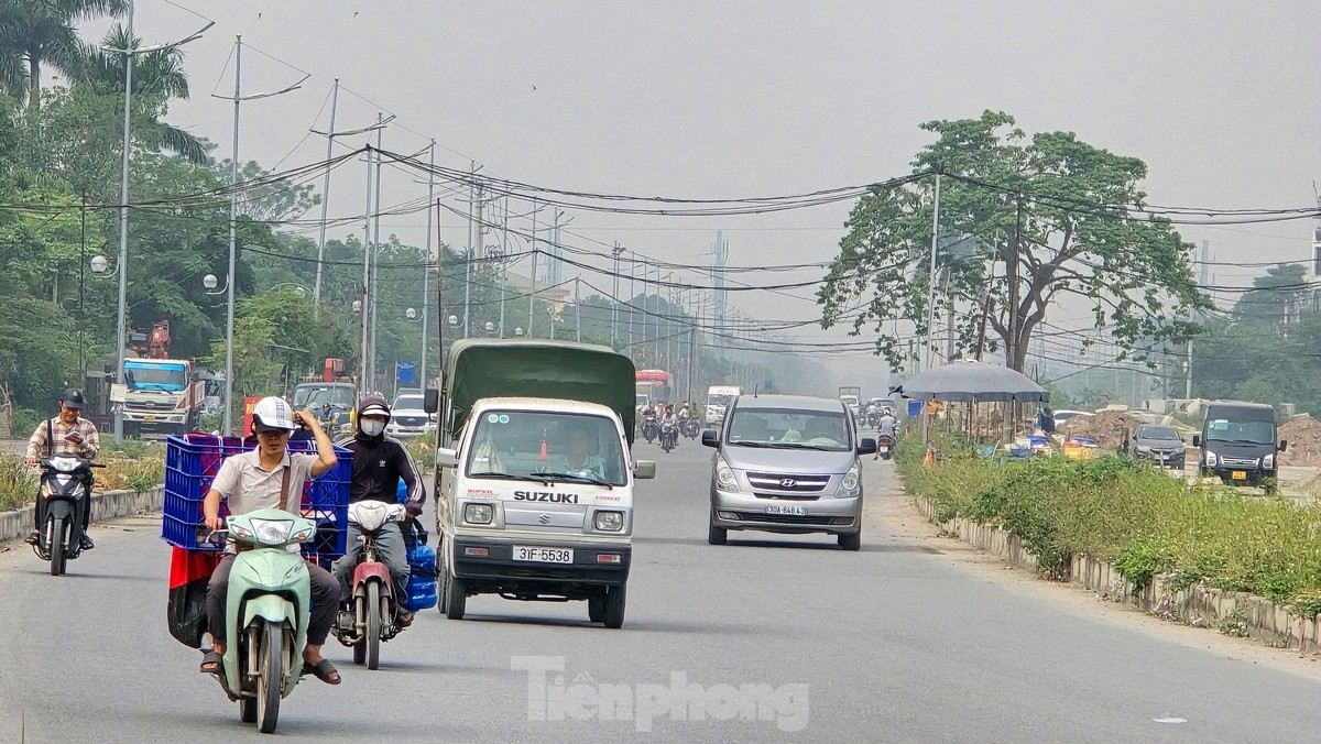 Cận cảnh tuyến đường Tây Thăng Long 10 làn xe kết nối Tây Hồ với Sơn Tây - Ảnh 15.