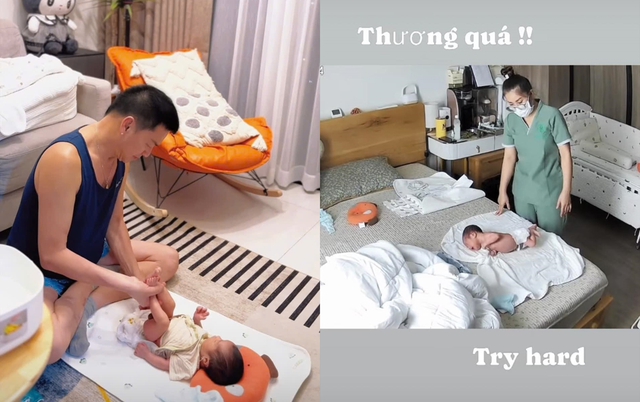 Hồng Đào thế nào khi Quang Minh tất bật làm bố ở tuổi 65 - Ảnh 1.