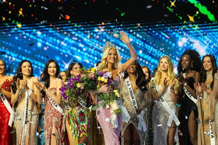 Nhan sắc vạn người mê của mỹ nhân đăng quang Miss Universe 2024 - Ảnh 1.