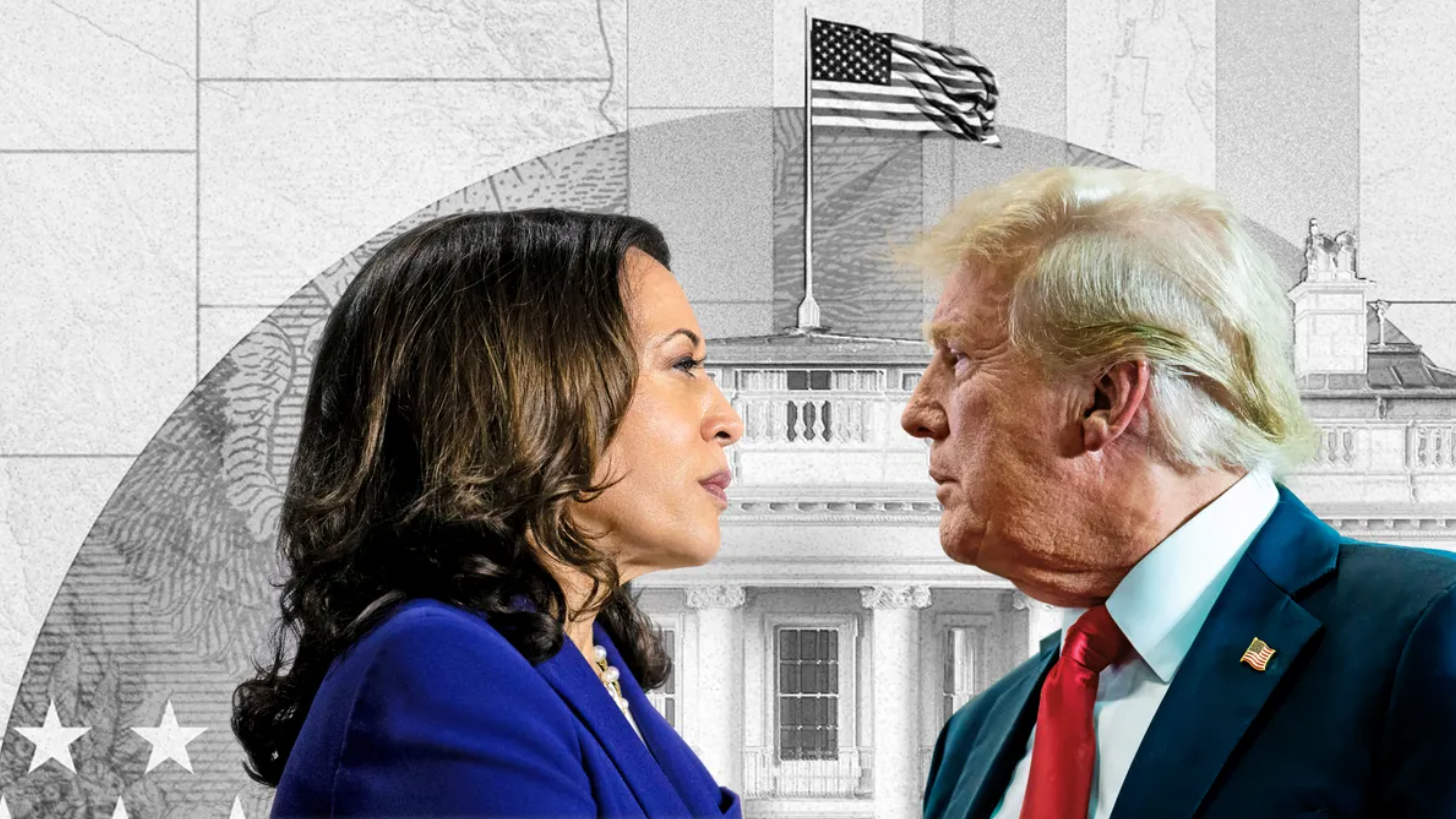 Ông Trump - bà Harris: Hai sắc thái đối lập trong bức tranh bầu cử Mỹ - Ảnh 2.