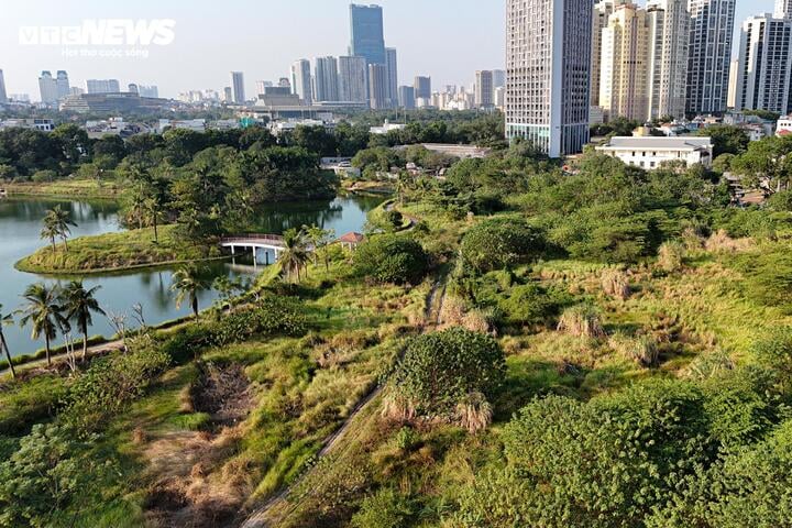 Công viên hồ Phùng Khoang: Dự án ' đắp chiếu ' 8 năm sắp hoàn thành - Ảnh 9.