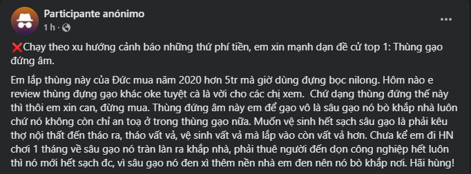 Mua thùng đựng gạo với giá 5 triệu nhưng gia chủ phát sợ vì vị khách không mời bò lổm ngổm khắp nhà- Ảnh 2.