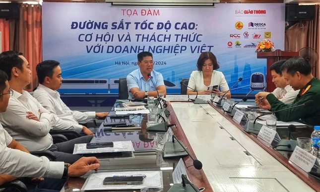 Đường sắt tốc độ cao Bắc - Nam: Cơ hội cho doanh nghiệp Việt - Ảnh 1.