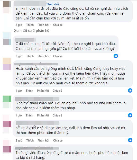 "35 tuổi, 3 con và... thất nghiệp, thật vô dụng", mẹ bỉm chia sẻ nỗi thất vọng về bản thân khiến nhiều người xót xa - Ảnh 4. "35 tuổi, 3 con và... thất nghiệp, thật vô dụng", mẹ bỉm chia sẻ nỗi thất vọng về bản thân khiến nhiều người xót xa - Ảnh 4.