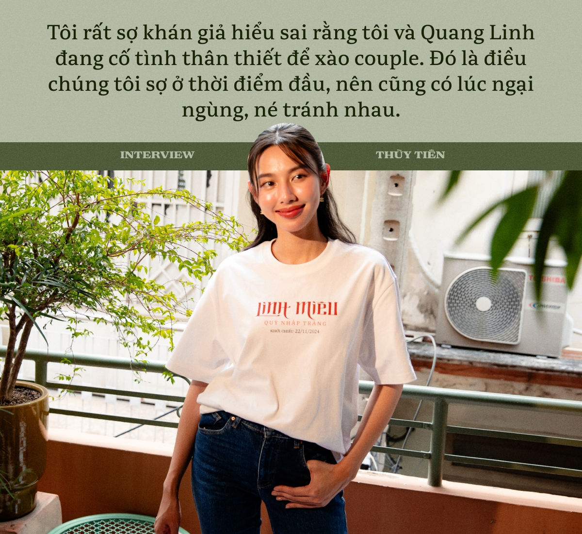 Thùy Tiên tiết lộ nỗi sợ khi thân thiết với Quang Linh: 