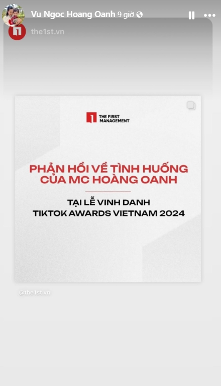 Căng: Công ty quản lý Hoàng Oanh tung toàn bộ kịch bản dẫn dắt TikTok Award Vietnam 2024, tên người chiến thắng lộ rõ- Ảnh 5.