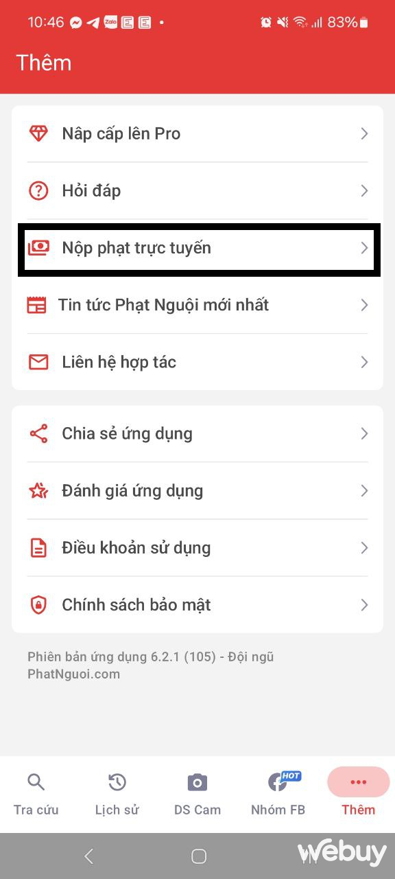 Cách tra cứu phạt nguội bằng ứng dụng smartphone- Ảnh 6.