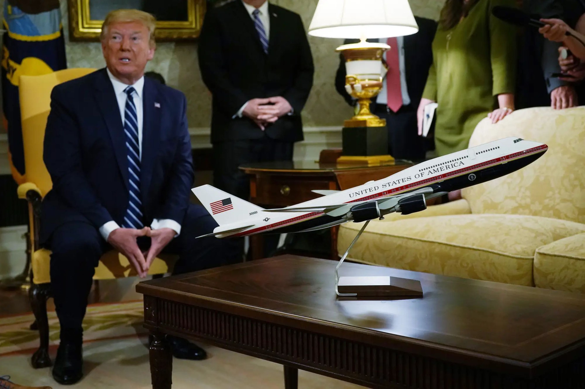 Hé lộ chi tiết mẫu Air Force One tiếp theo: Từng suýt bị ông Trump hủy dự án, giờ sắp phục vụ chính ông - Ảnh 1.