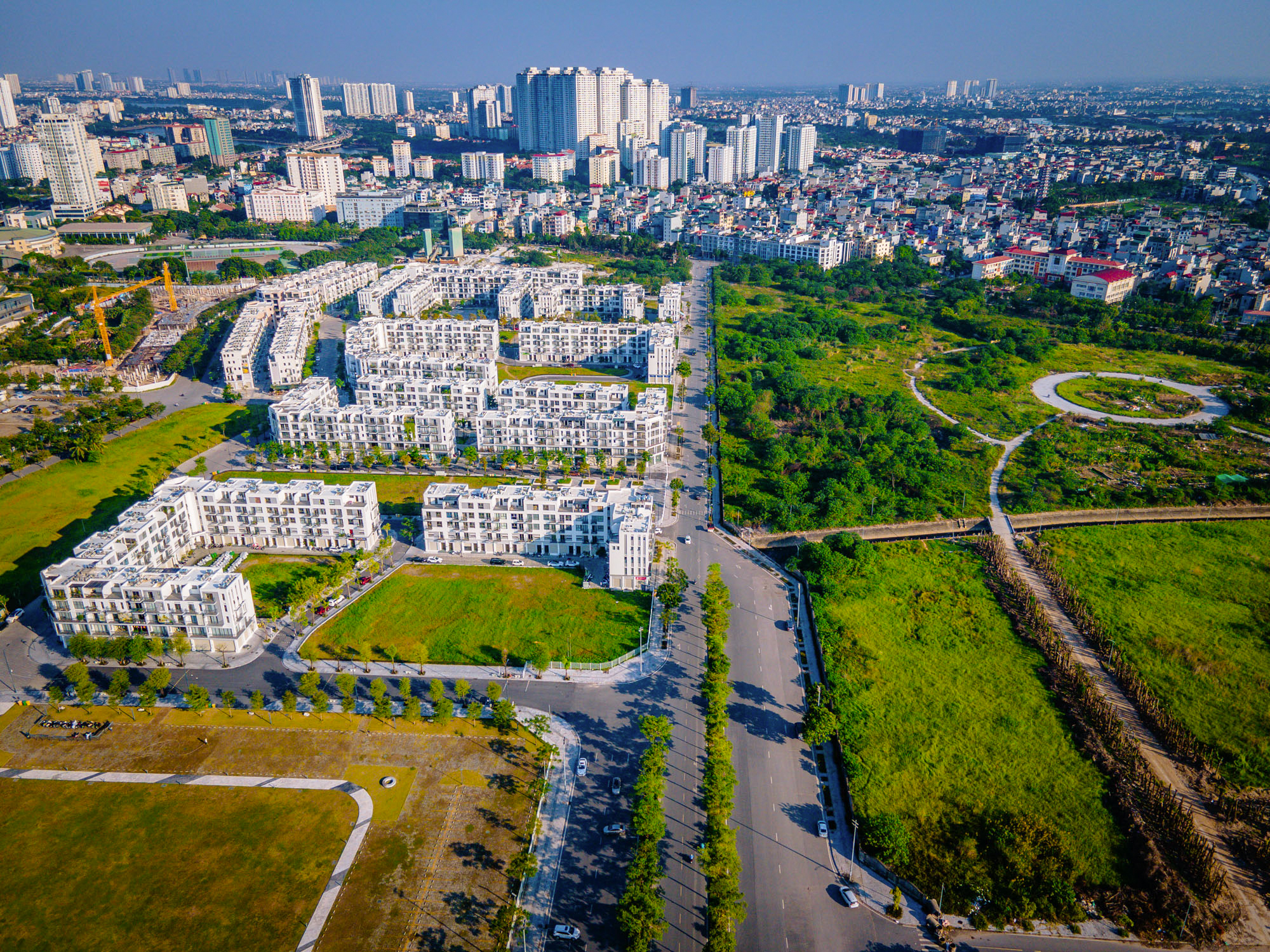 Hiện trạng công viên Chu Văn An chậm tiến độ cạnh The Manor Central Park - Ảnh 5.