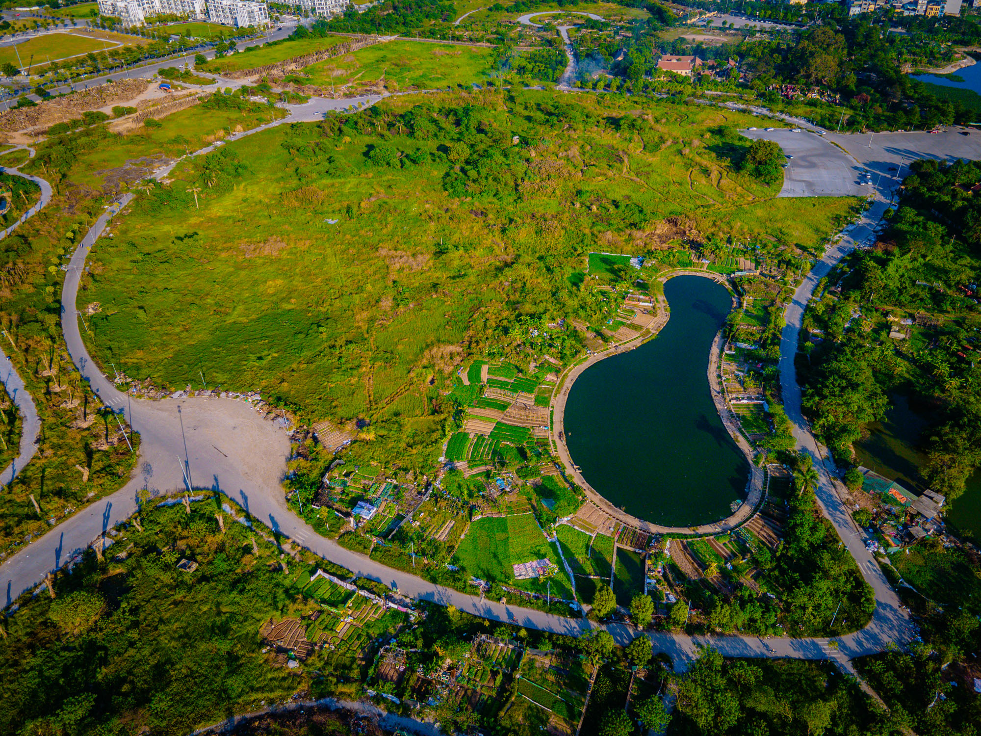 Hiện trạng công viên Chu Văn An chậm tiến độ cạnh The Manor Central Park - Ảnh 6.