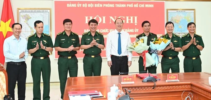 Chỉ định Đỗ Vĩnh Thăng làm Bí thư đảng ủy Bộ đội Biên phòng TPHCM - Ảnh 3.