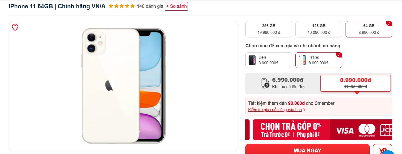 Một mẫu iPhone đang giảm hơn 13 triệu, giá bán chỉ từ 8 triệu đồng - Ảnh 5.