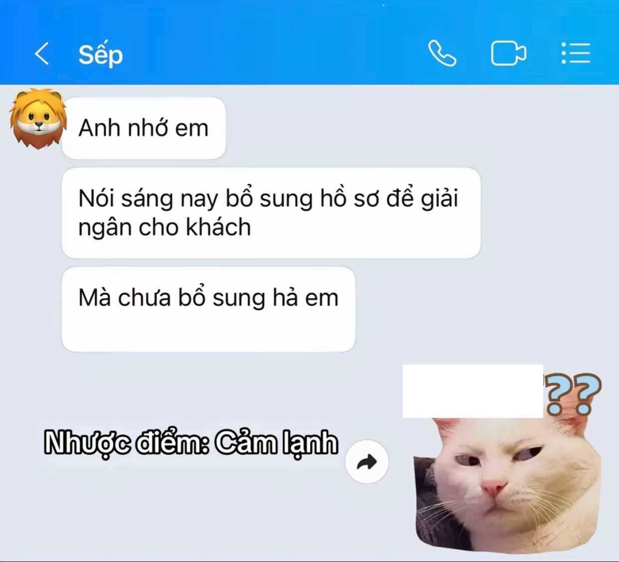 Nhân viên hoảng hồn khi sếp bỗng nhắn tin “Anh nhớ em”, những dòng chữ sau đó còn sốc hơn- Ảnh 2.