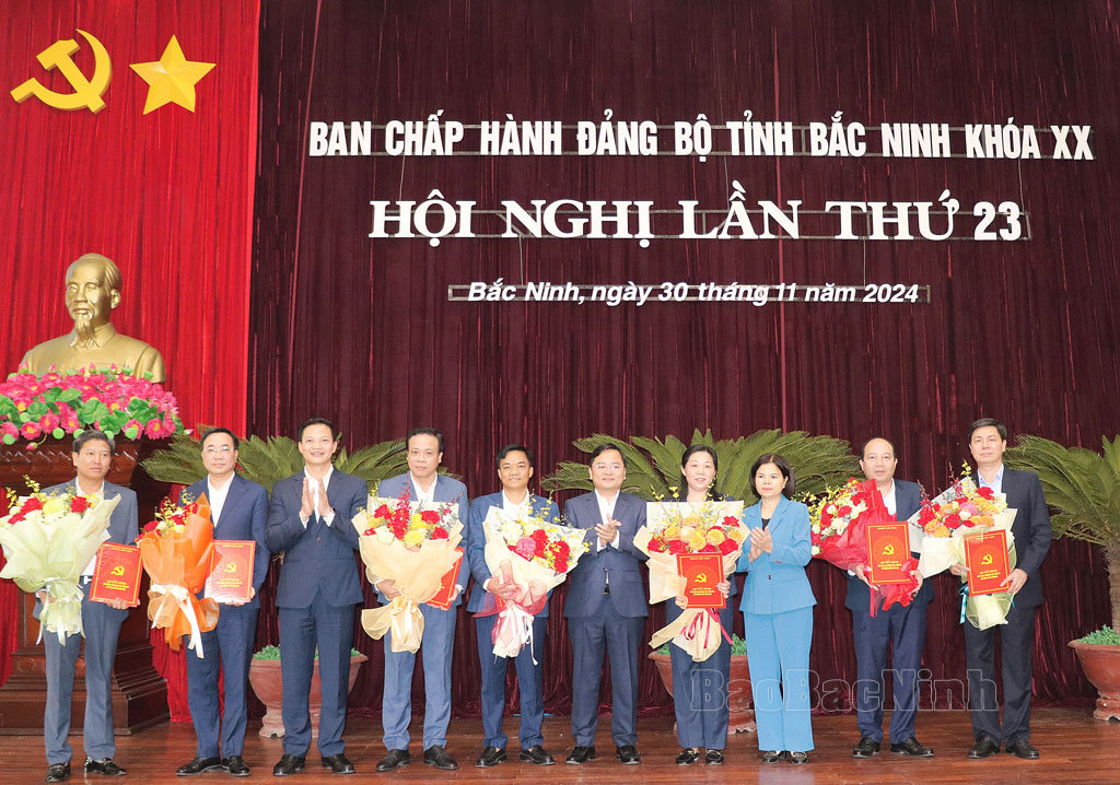 Ban Bí thư Trung ương Đảng chỉ định 7 nhân sự mới tham gia Ban Chấp hành Bắc Ninh - Ảnh 1.