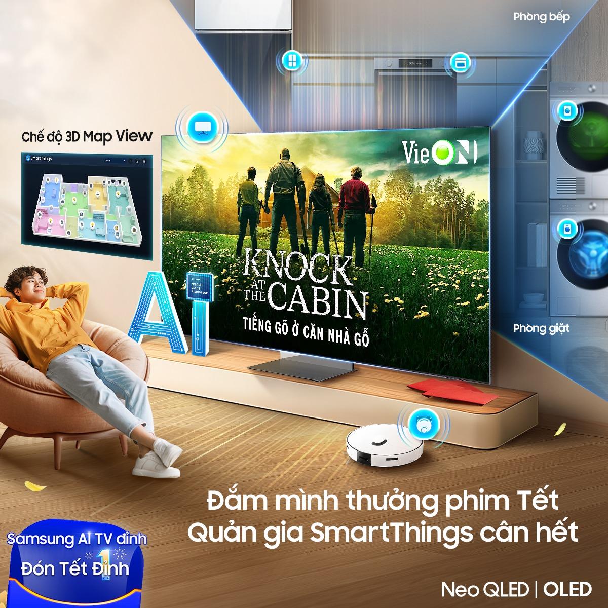 Chọn Samsung AI TV kích thước lớn đến 85 inch, mang Tết đỉnh đến mọi nhà - Ảnh 3. Chọn Samsung AI TV kích thước lớn đến 85 inch, mang Tết đỉnh đến mọi nhà - Ảnh 3.