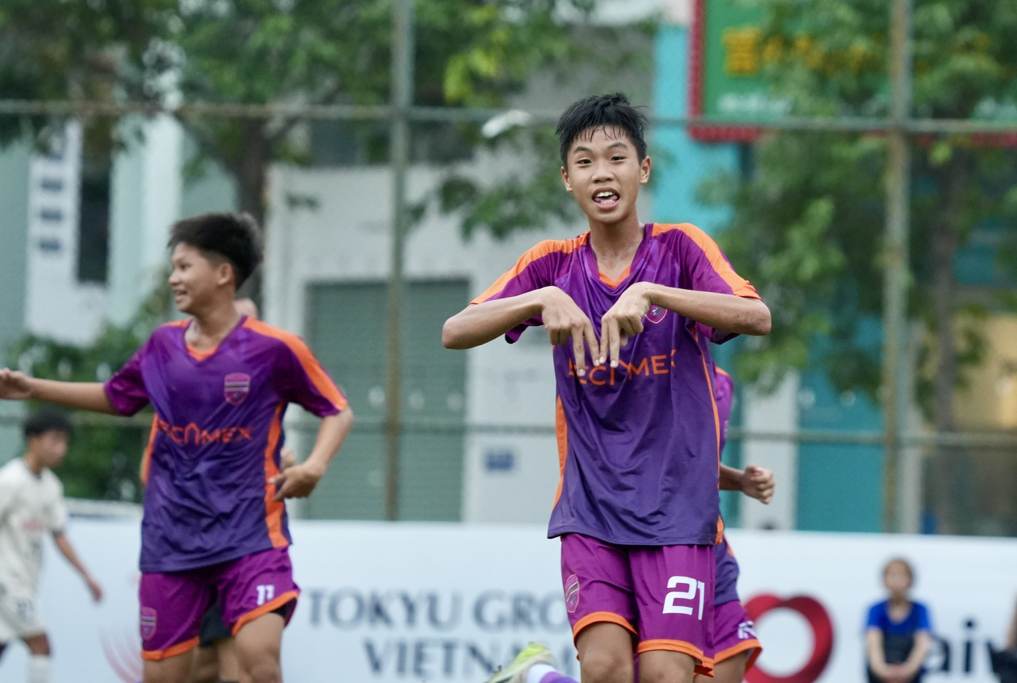 Bình Dương đánh bại Kawasaki Frontale trận ra quân U13 quốc tế- Ảnh 2. Bình Dương đánh bại Kawasaki Frontale trận ra quân U13 quốc tế- Ảnh 2.
