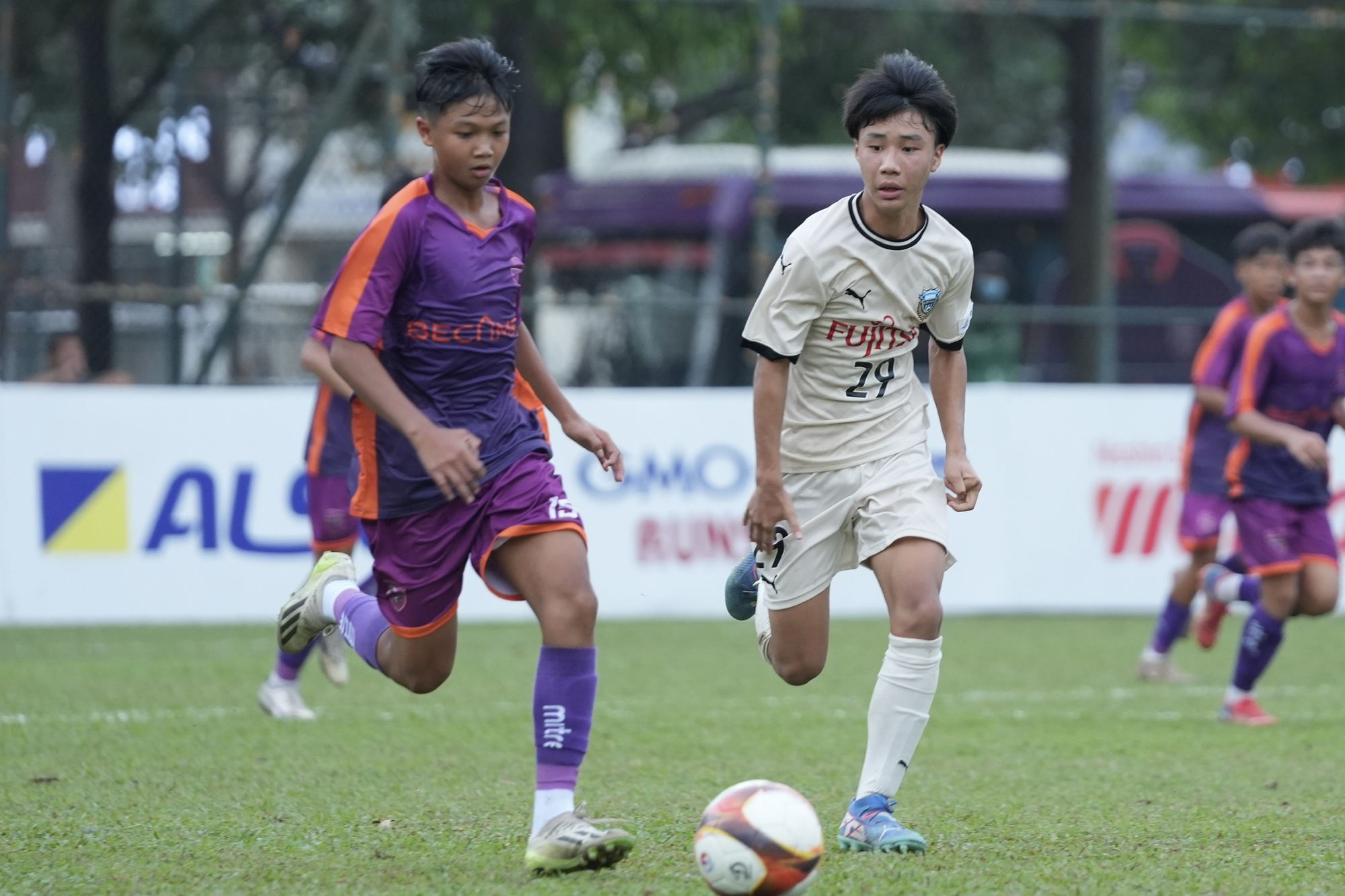Bình Dương đánh bại Kawasaki Frontale trận ra quân U13 quốc tế- Ảnh 1. Bình Dương đánh bại Kawasaki Frontale trận ra quân U13 quốc tế- Ảnh 1.