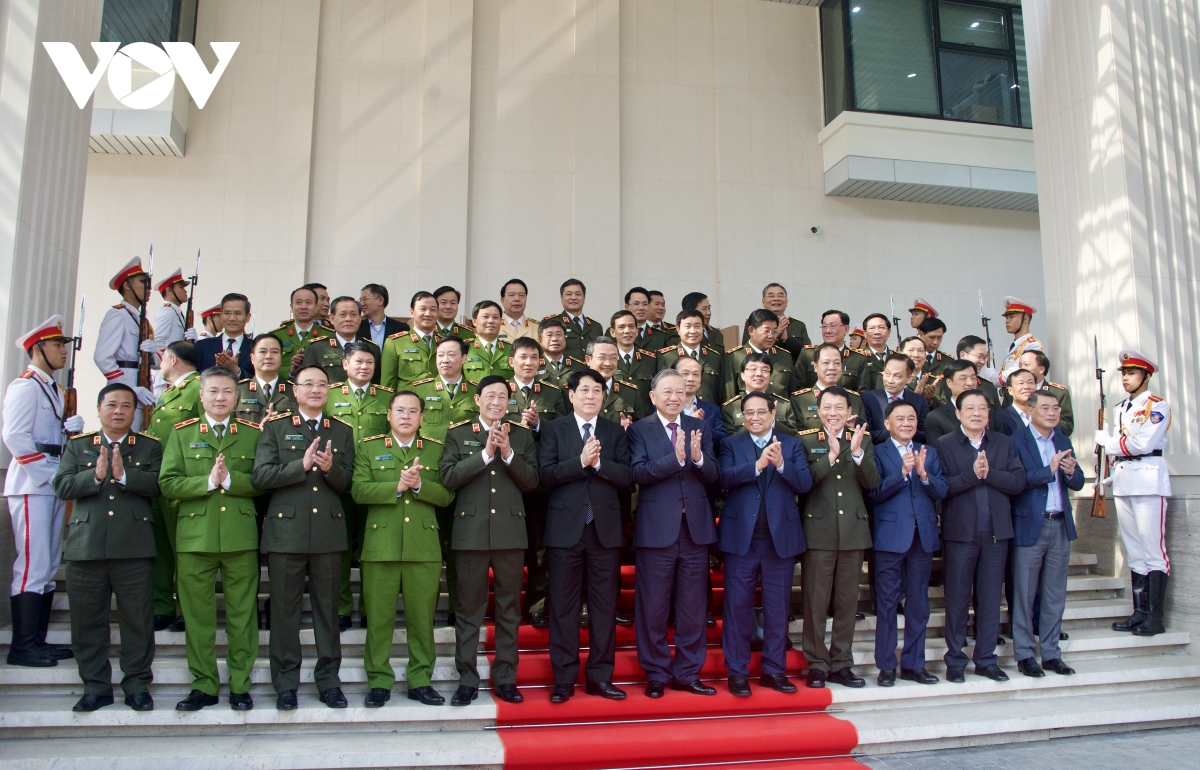 Tổng Bí thư Tô Lâm chỉ đạo Hội nghị Đảng ủy Công an Trung ương 2024 tại Hà Nội - Ảnh 9.