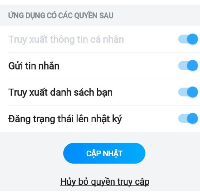 Kiểm tra và bảo vệ dữ liệu Zalo khỏi tiện ích lạ - Ảnh 5.