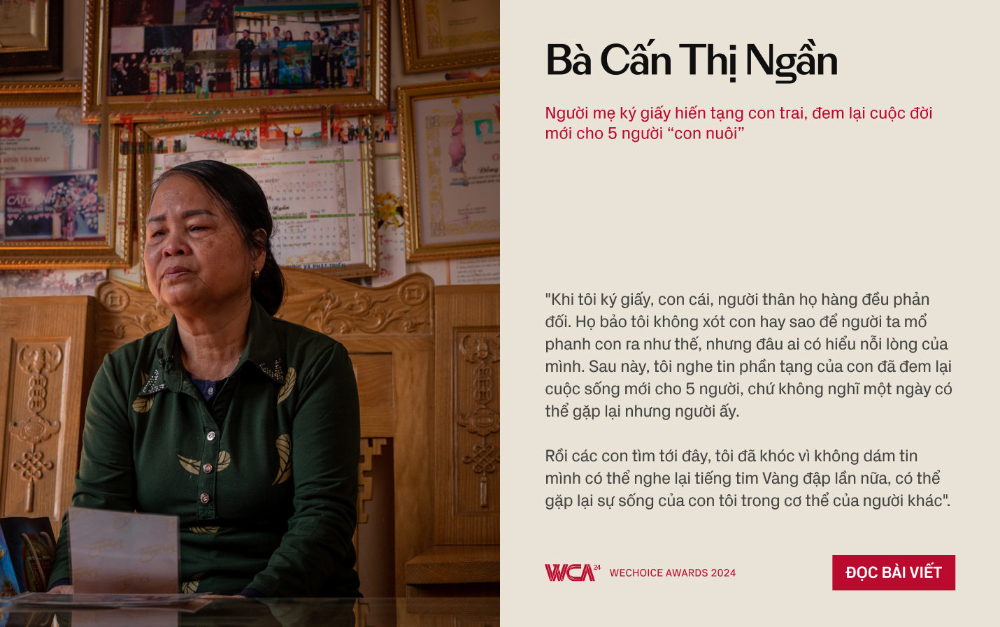 20 đề cử Nhân vật truyền cảm hứng của WeChoice Awards 2024: Những mảnh ghép làm nên niềm tự hào “Việt Nam tôi đó”- Ảnh 1. 20 đề cử Nhân vật truyền cảm hứng của WeChoice Awards 2024: Những mảnh ghép làm nên niềm tự hào “Việt Nam tôi đó”- Ảnh 1.