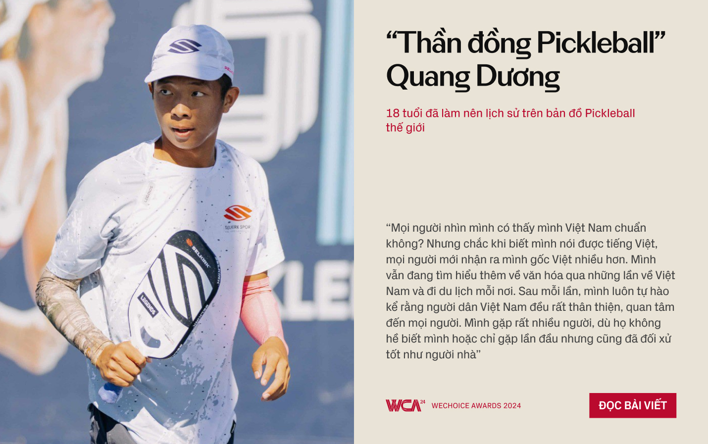 20 đề cử Nhân vật truyền cảm hứng của WeChoice Awards 2024: Những mảnh ghép làm nên niềm tự hào “Việt Nam tôi đó”- Ảnh 19. 20 đề cử Nhân vật truyền cảm hứng của WeChoice Awards 2024: Những mảnh ghép làm nên niềm tự hào “Việt Nam tôi đó”- Ảnh 19.