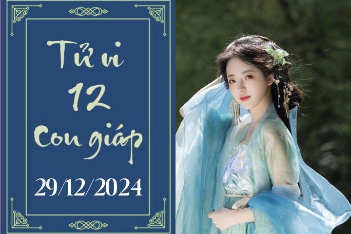 Tử vi 12 con giáp 29/12/2024: Dậu gặp may, Ngọ cần thận trọng - Ảnh 1.