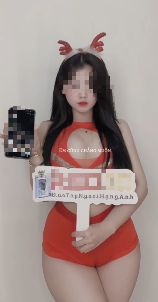 Hot girl MXH bất chấp diện đồ thiếu vải để khoe thân, hoạt động cả nền tảng "nhạy cảm", phục vụ mục đích quảng cáo trá hình cho trang web cấm? - Ảnh 3.