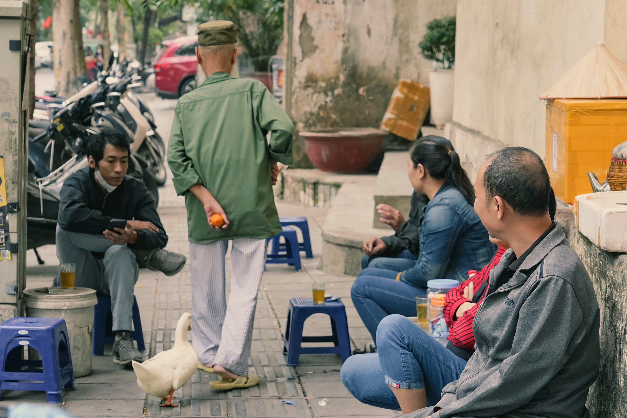 Ng&agrave;y đẹp trời đi dạo phố c&ugrave;ng &ocirc;ng l&atilde;o 61 tuổi v&agrave; "th&uacute; cưng" nổi tiếng nhất H&agrave; Nội: "Con Pạc Pạc nghe lời &ocirc;ng ấy răm rắp" - Ảnh 9.