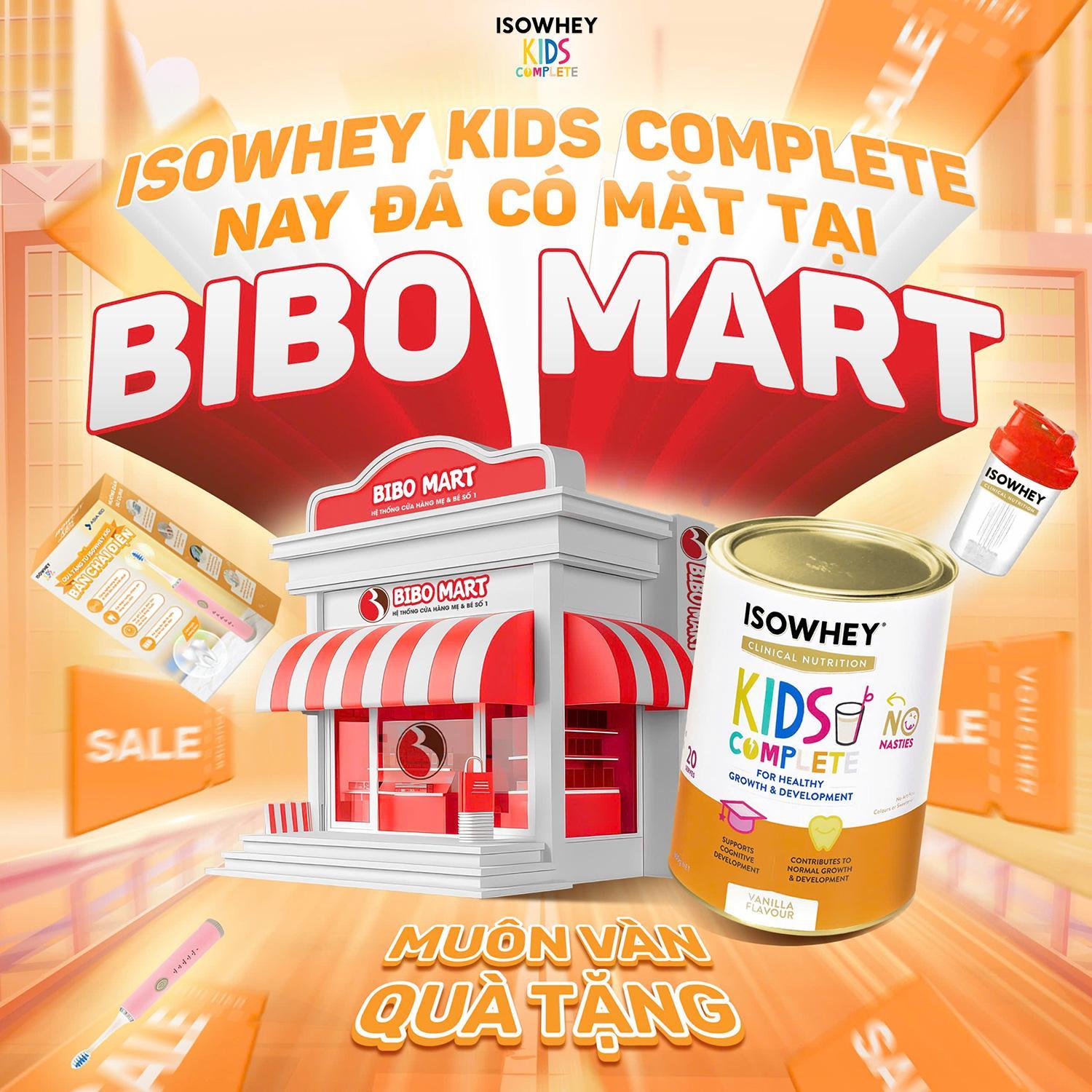 Tin vui cho các mẹ - IsoWhey Kids chính thức lên kệ Bibo Mart! - Ảnh 2.