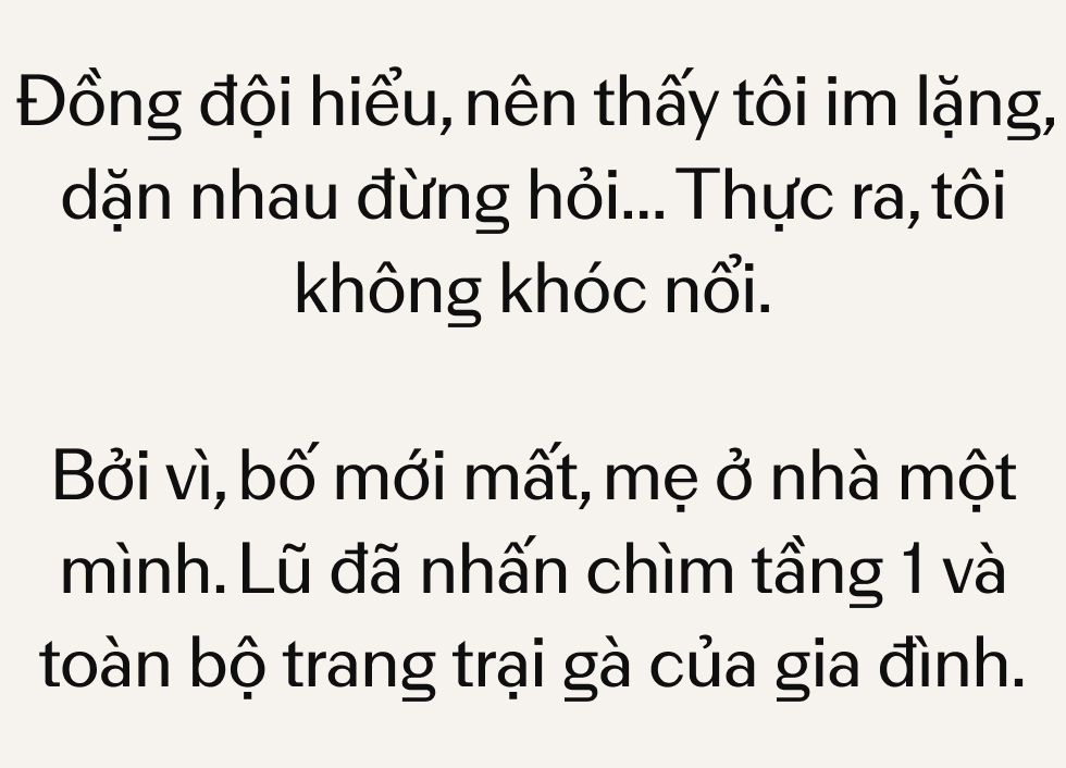 14 Ngày cứu trợ Làng Nủ: Tình người và cảm xúc sâu lắng của người lính - Ảnh 10.