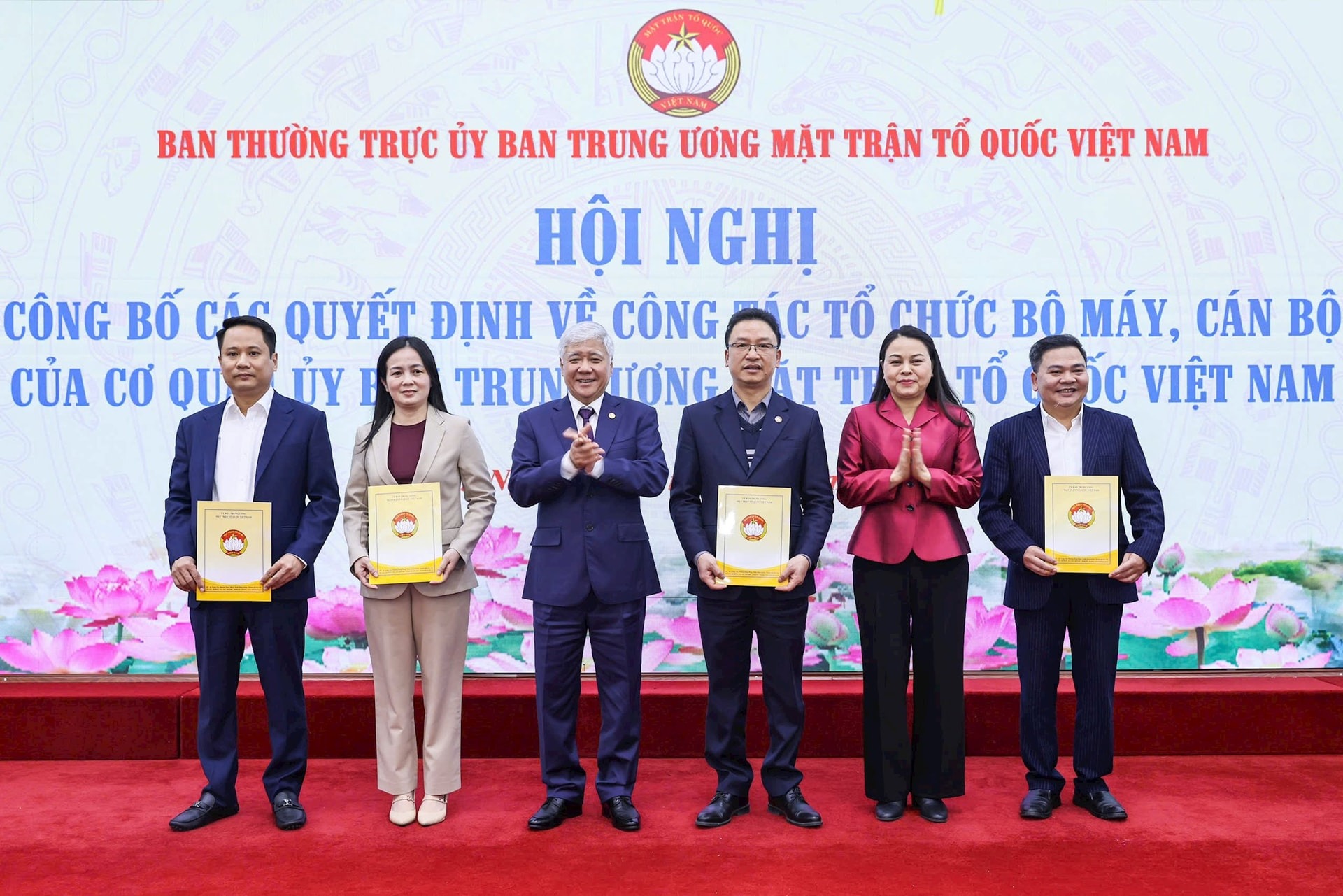 Cơ quan Ủy ban Trung ương MTTQ Việt Nam giảm 8 đầu mối- Ảnh 1.