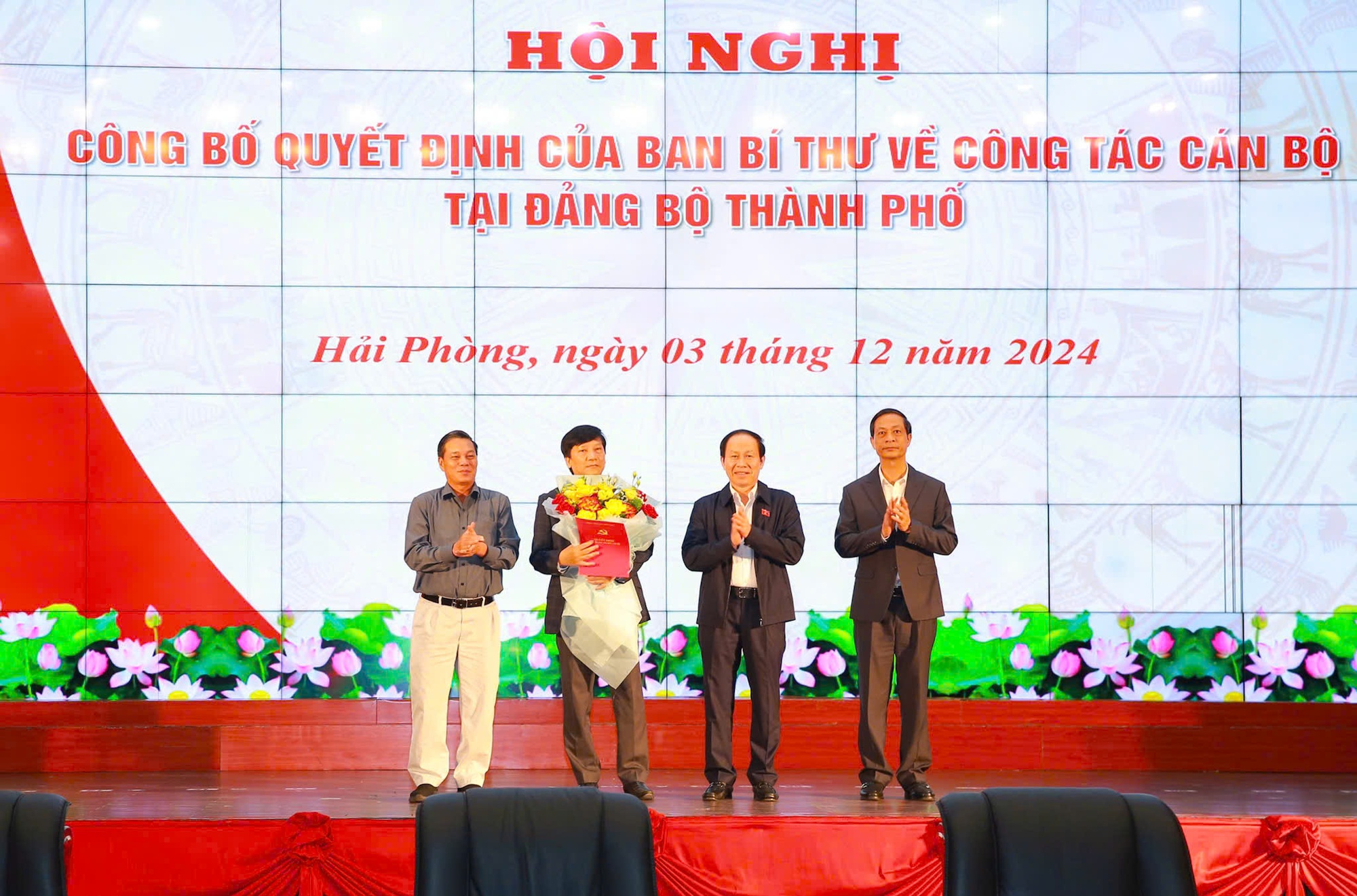 Ban Bí thư chuẩn y nhân sự Hải Phòng, Hà Nam, Quảng Nam- Ảnh 1.