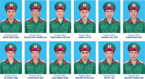 Tổ chức lễ tang 12 liệt sĩ hy sinh trong diễn tập t&aacute;c chiến ph&ograve;ng thủ- Ảnh 1.