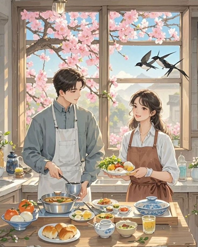 Anh rể nịnh chị tôi nhờ dạy nấu ăn, tưởng anh thích chăm sóc vợ con nhưng ngờ đâu anh lại vào bếp nuôi “bồ nhí” - Ảnh 1.
