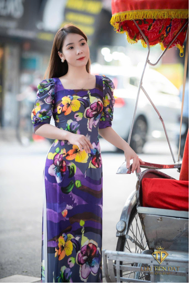 T&ocirc;n vinh sắc Việt qua &Aacute;o D&agrave;i In 3D Lưu Tiến Đạt: Tinh hoa v&agrave; tự h&agrave;o d&acirc;n tộc - Ảnh 2.