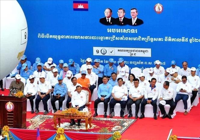 Bầu cử Thượng viện Campuchia: Các chính đảng khởi động chiến dịch vận động tranh cử- Ảnh 1.